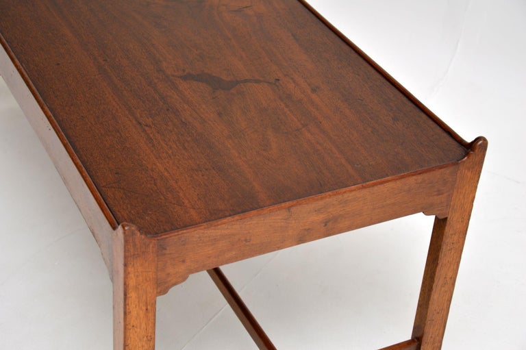 Antique Solid Mahogany Coffee Table At 1stdibs