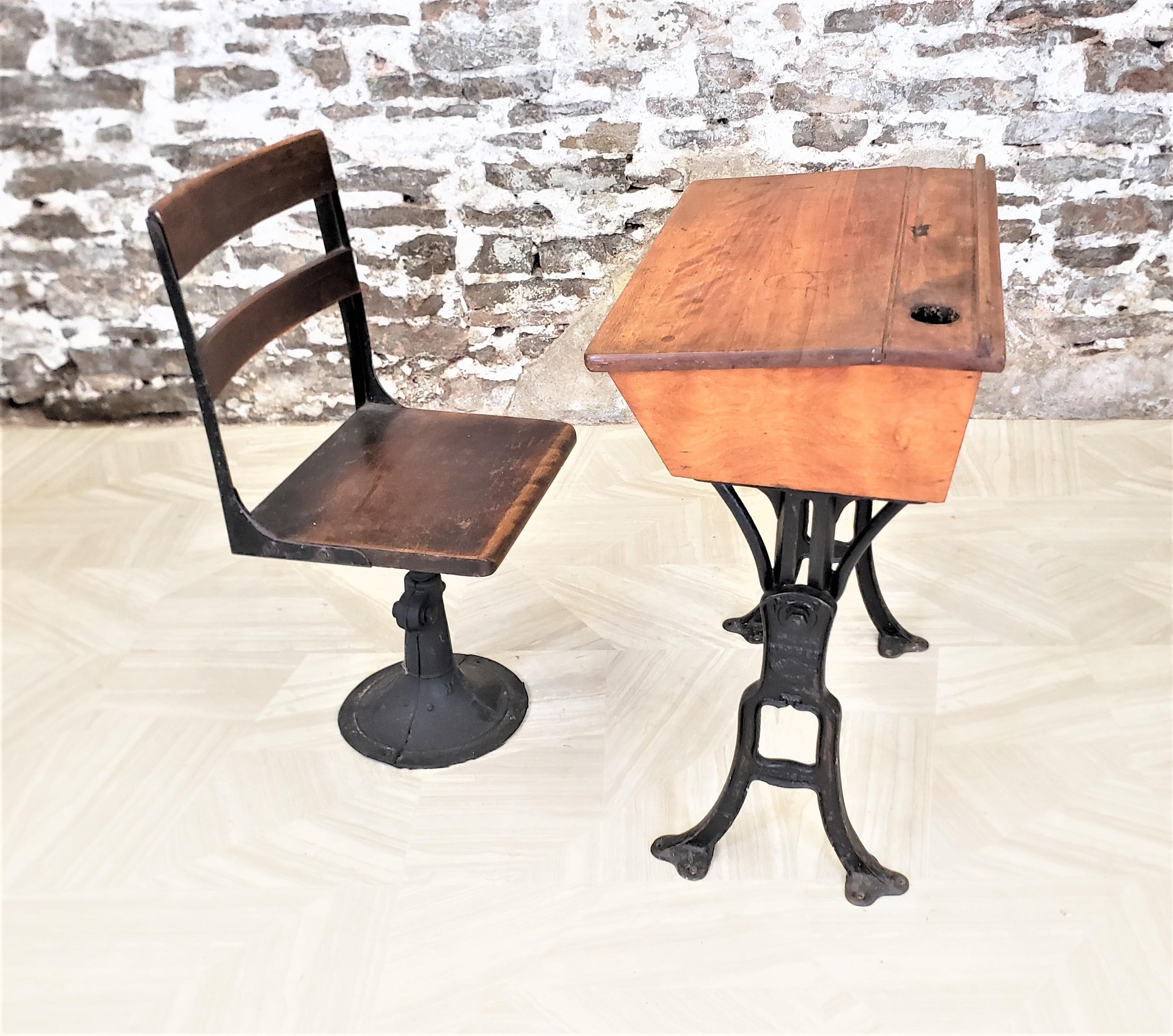 school desk and chair set