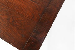 Antique solid Oak Table, France, 1850s