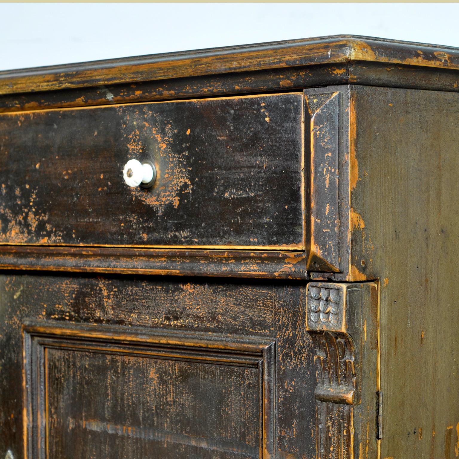 Antique Solid Pine Dresser, 1920s 3