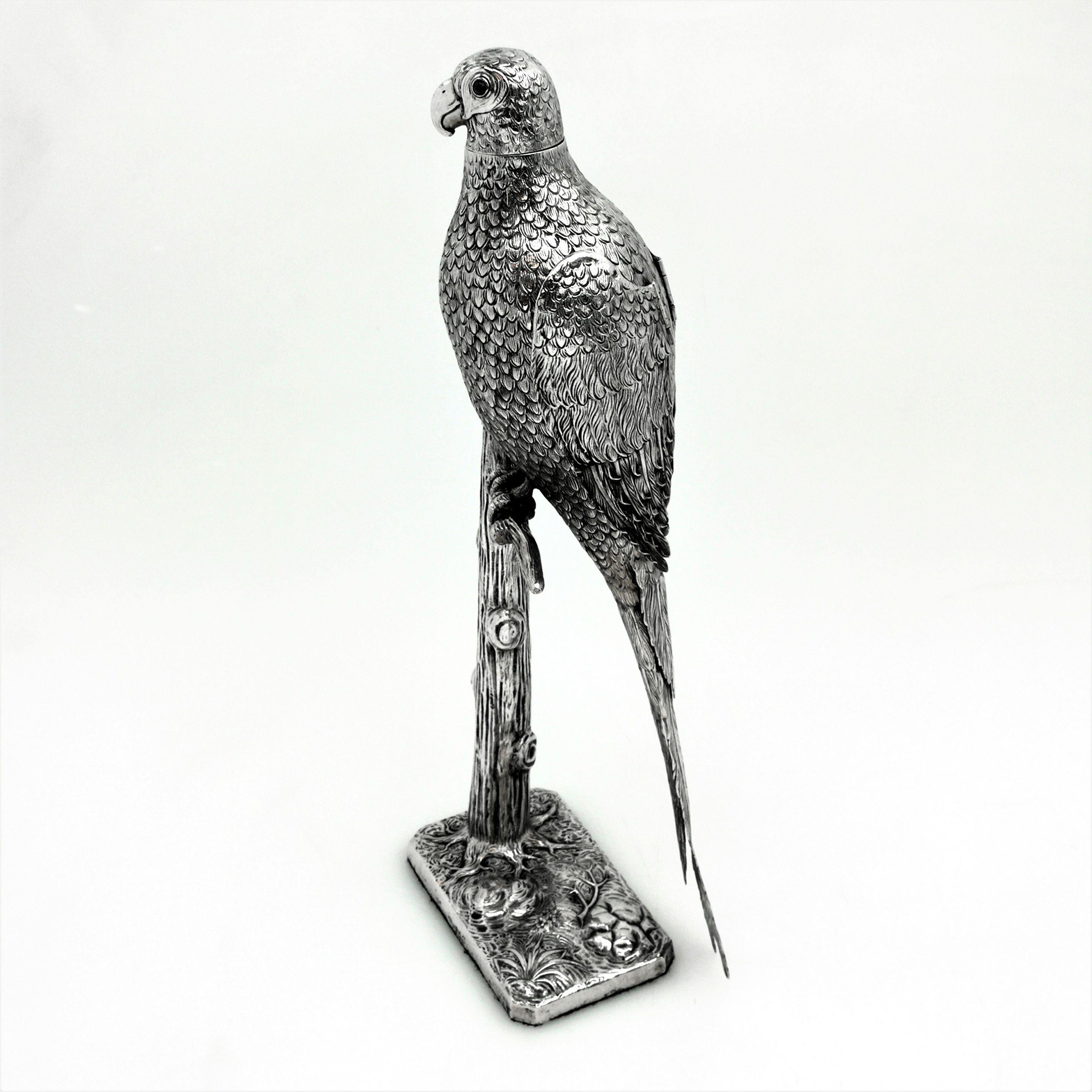 silver parrot price