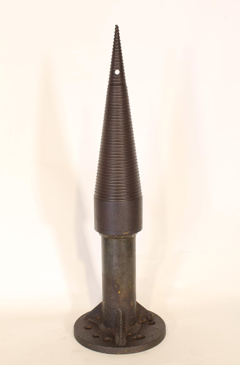 Antique Solid Steel Log Splitter at 1stDibs antique wood splitter for