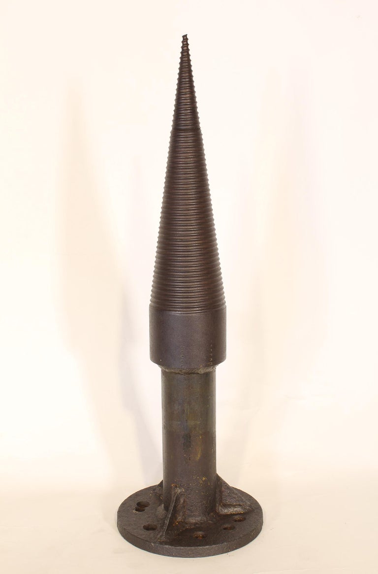 Antique Solid Steel Log Splitter at 1stDibs antique wood splitter for