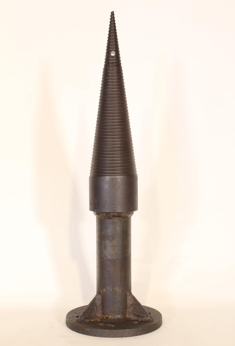 Antique Solid Steel Log Splitter at 1stDibs antique wood splitter for