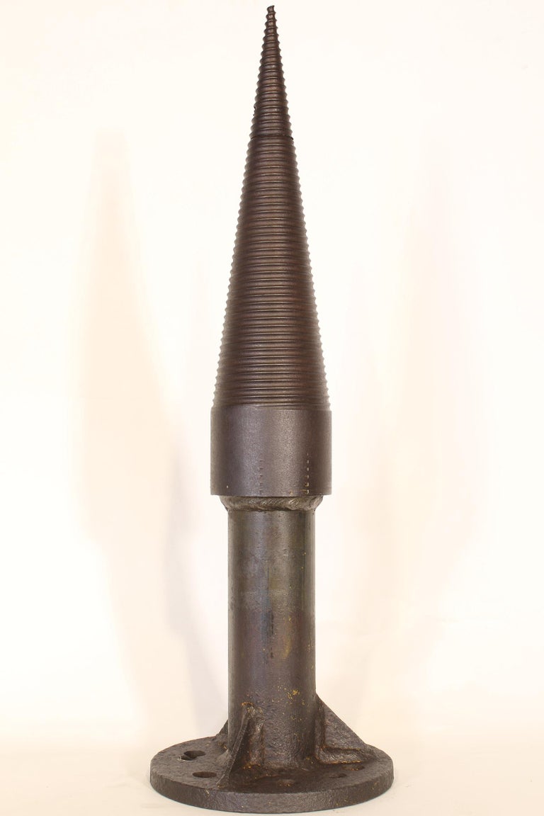 Antique Solid Steel Log Splitter at 1stDibs antique wood splitter for