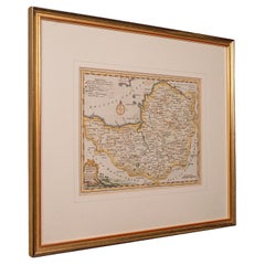 Antique Somerset Map, Thomas Kitchin, English, Cartographic Reference, Georgian