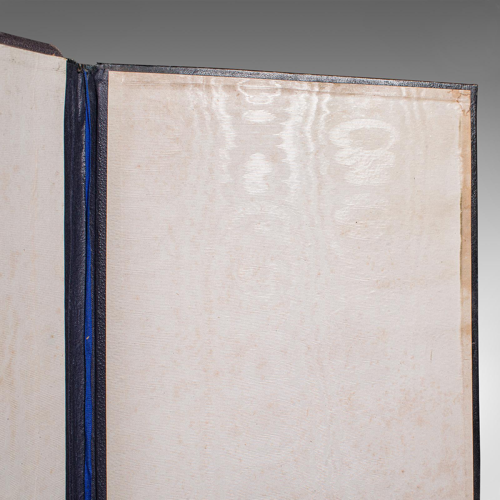 Antique Sommelier's Wine List Folio, French, Walnut, Document Sleeve, Victorian For Sale 2