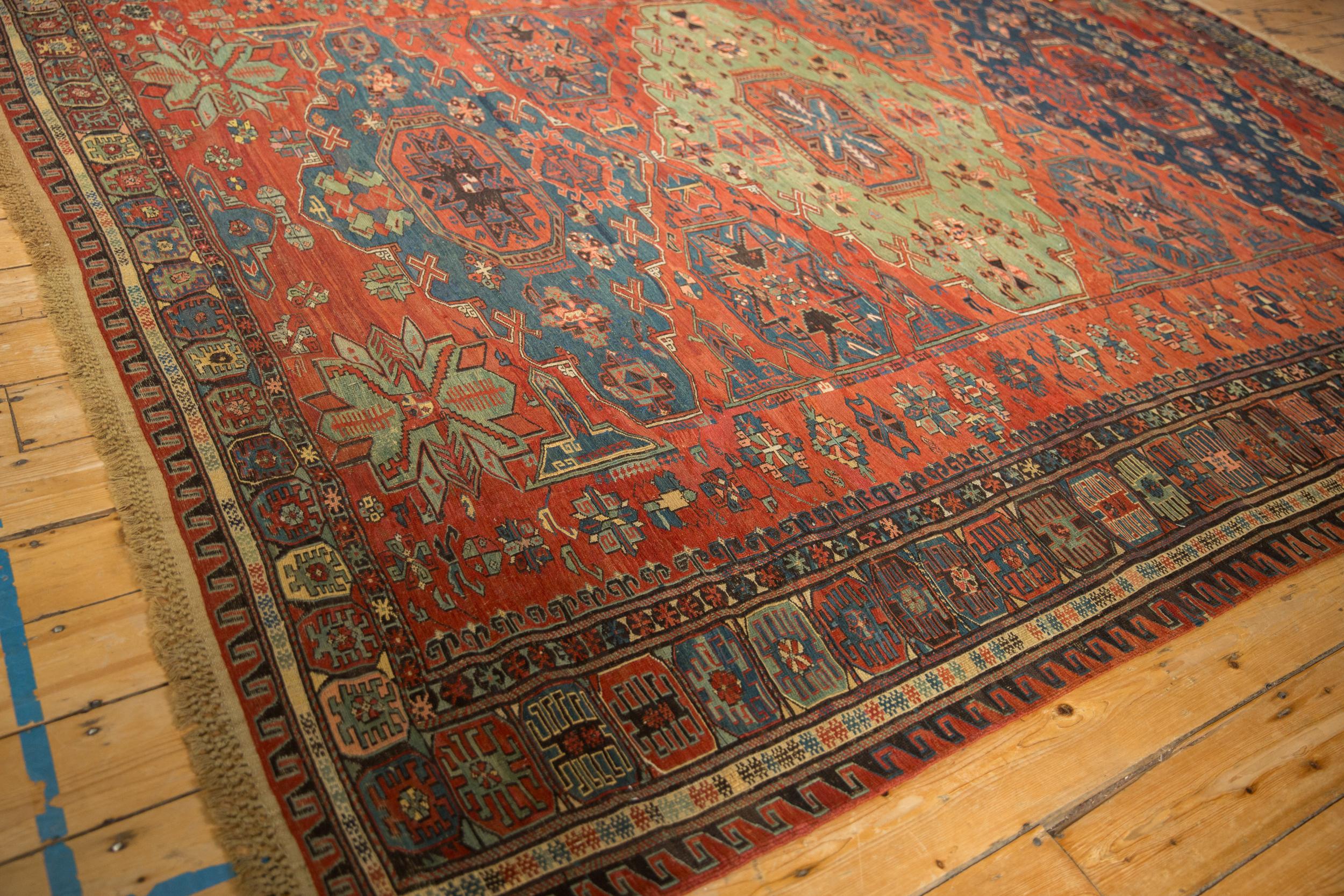 Antiker Teppich im Soumac-Design im Angebot 1