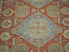 Antique Soumac Flatweave Gallery Size Rug