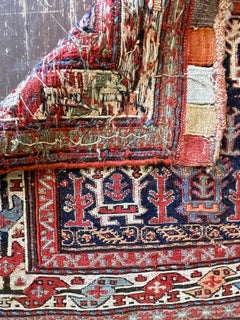 Antique Soumak Caucasian Kilim Rug/Bag