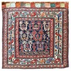 Antique Soumak Caucasian Kilim Rug/Bag