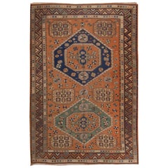 Antique Soumak Rug, circa 1910, 4'10 x 6'10