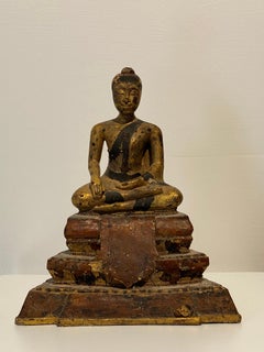 Antique South East Asian Sculpture Of Buddha