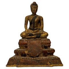 Used South East Asian Sculpture Of Buddha
