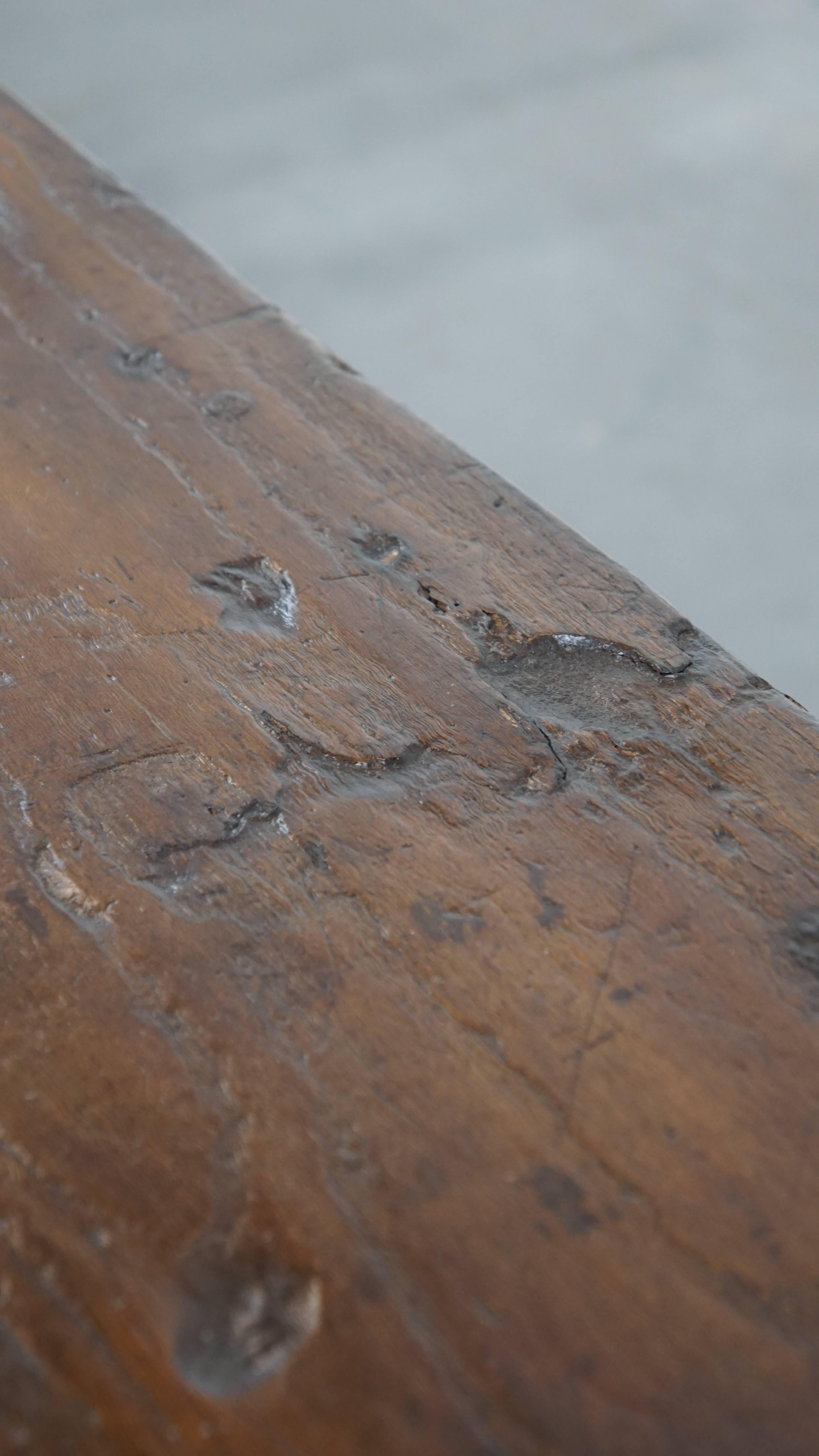 Table basse ancienne du 18e siècle avec trois tiroirs, South Antiques en vente 6