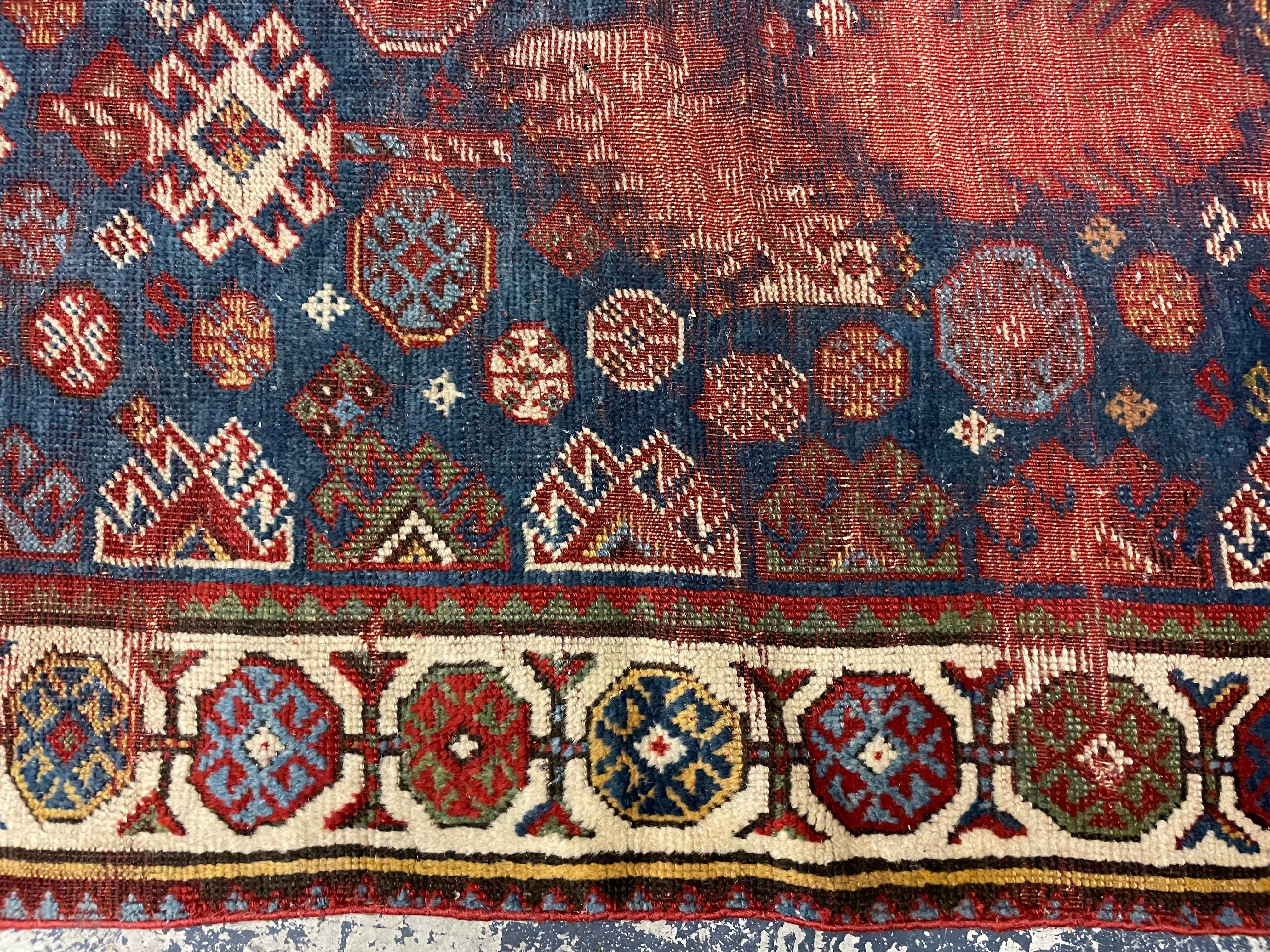 Antique South Persian Afshar Rug Second half 19th Century For Sale 6