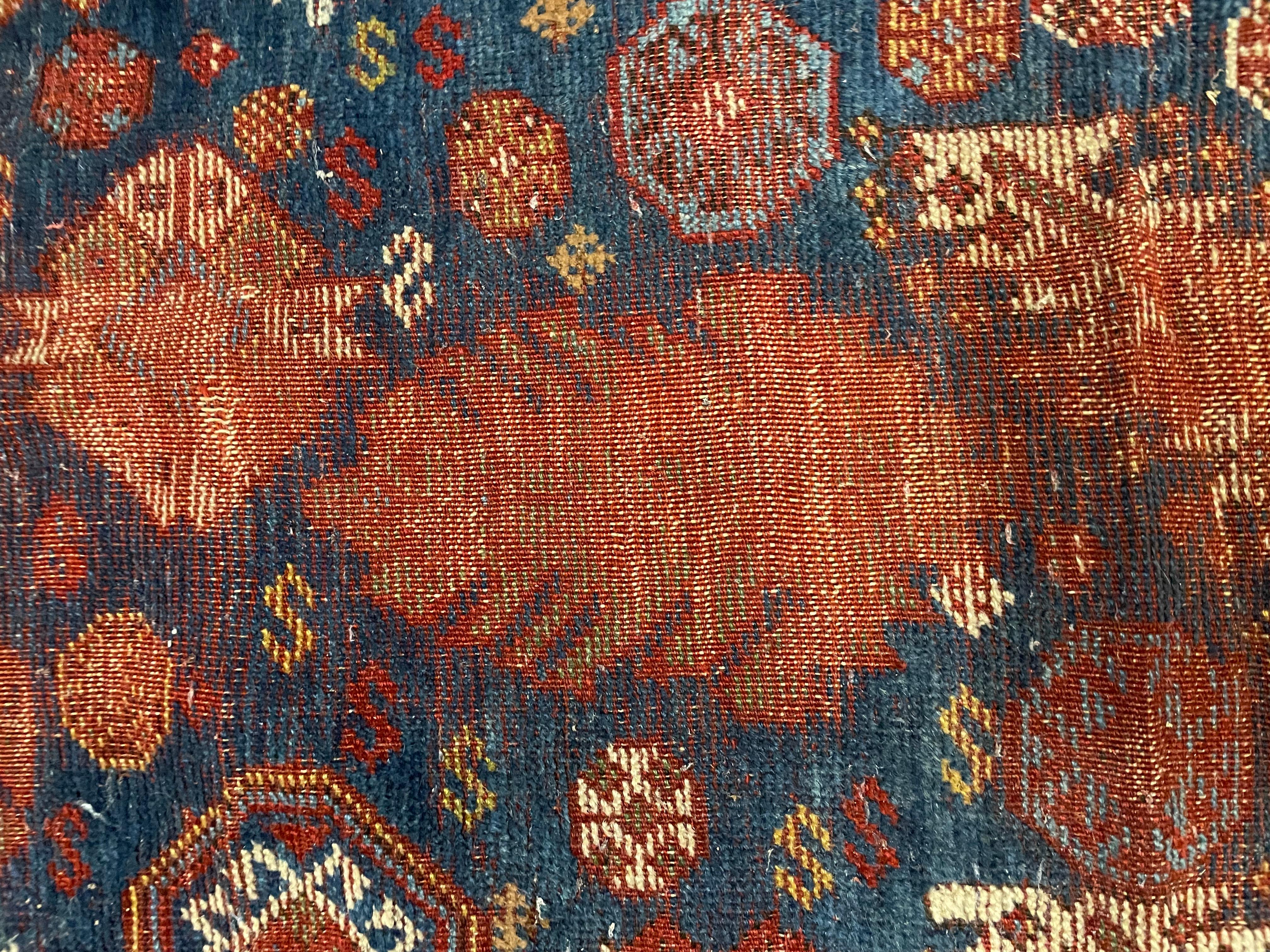 Antique South Persian Afshar Rug Second half 19th Century For Sale 1