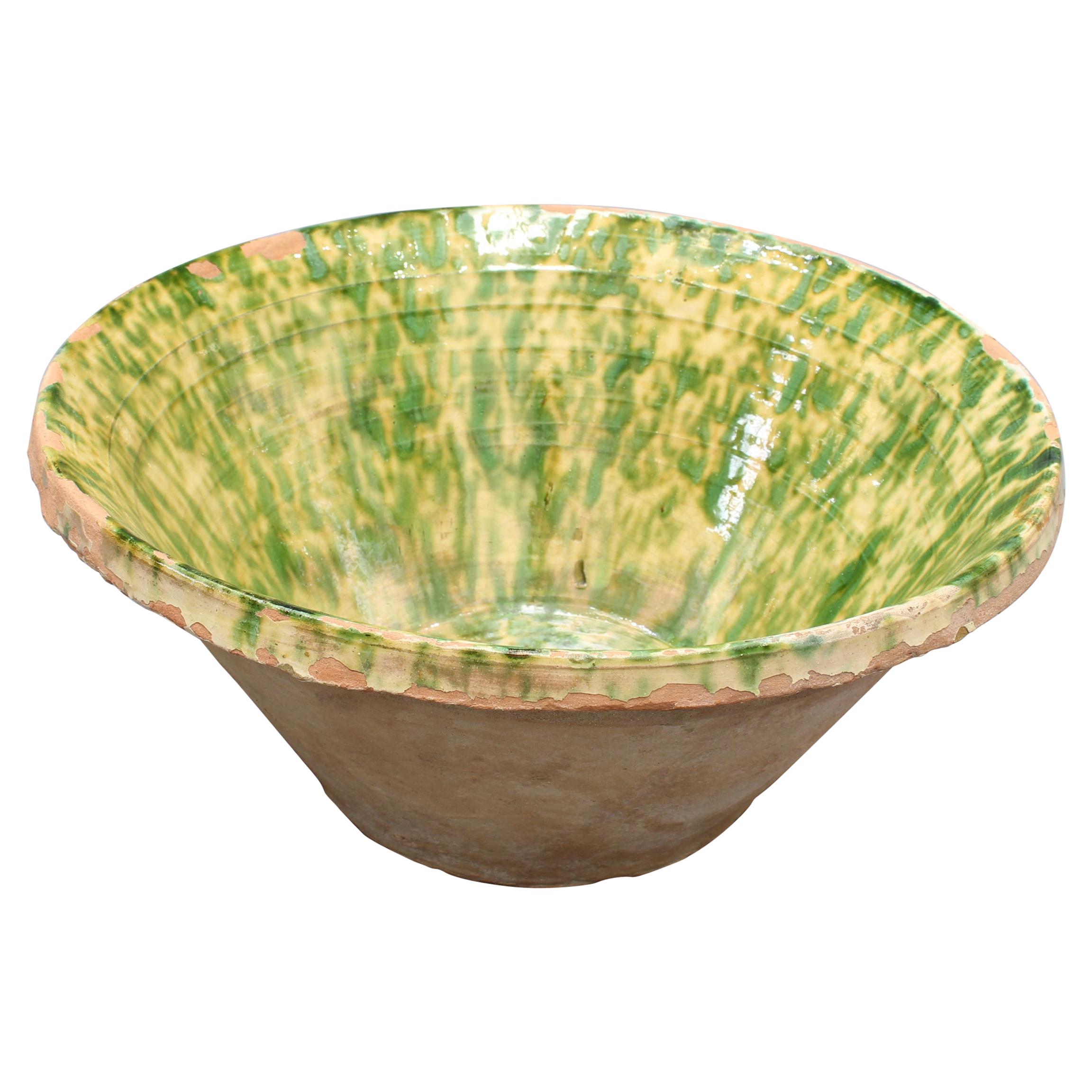 Antique Southern Italian Earthenware Passata Bowls 
19th Century
