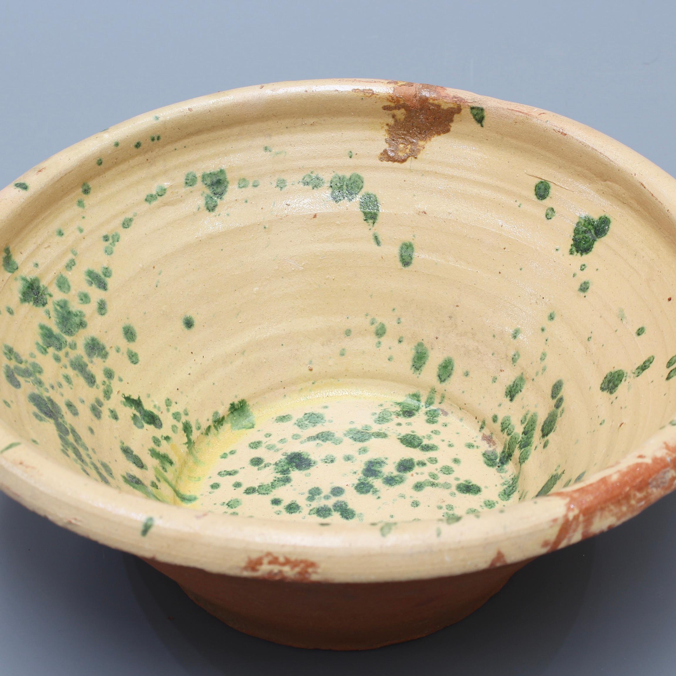 Terracotta Antique Southern Italian Earthenware Passata Bowls 'Early 20th Century', Small