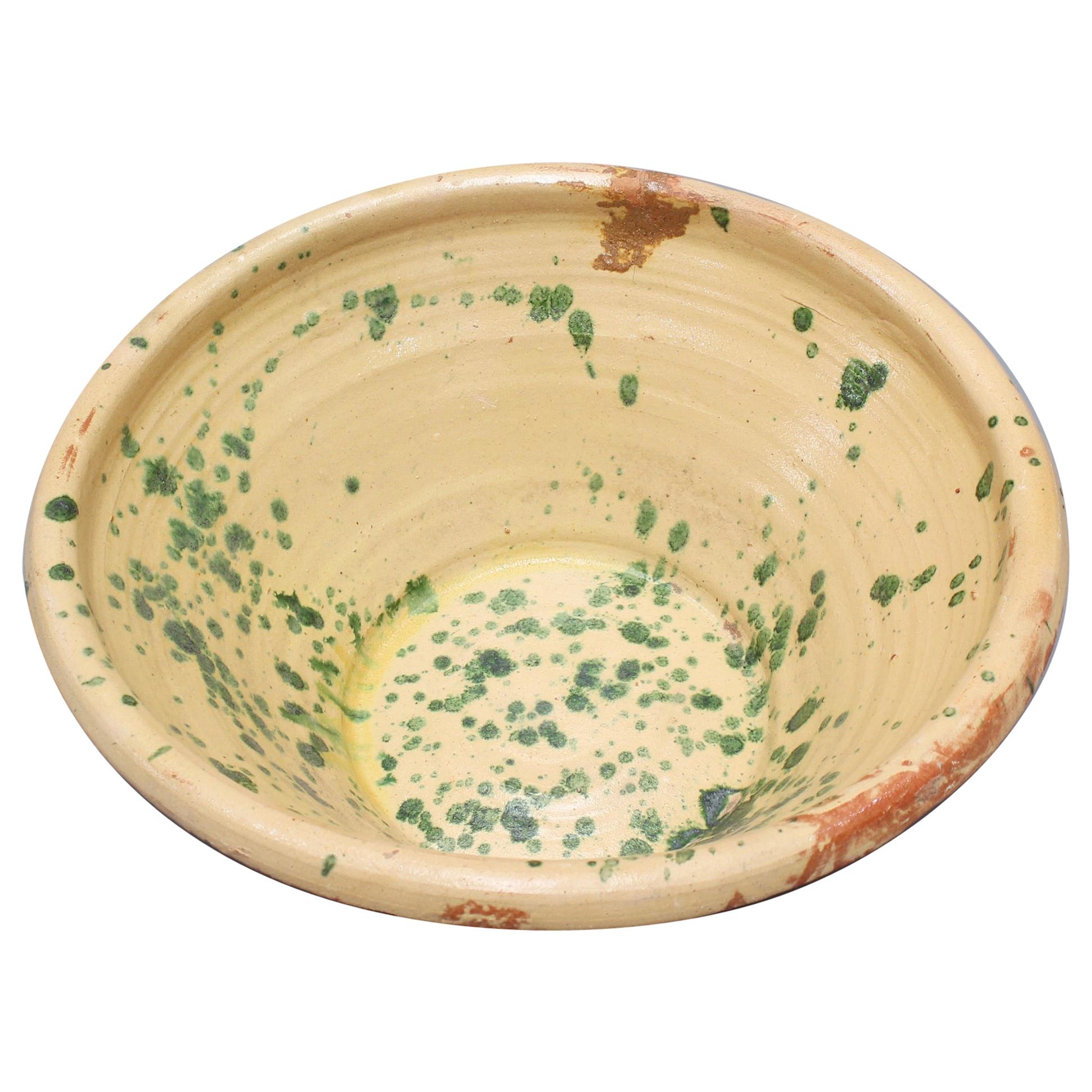 Antique Southern Italian Earthenware Passata Bowls 'Early 20th Century', Small