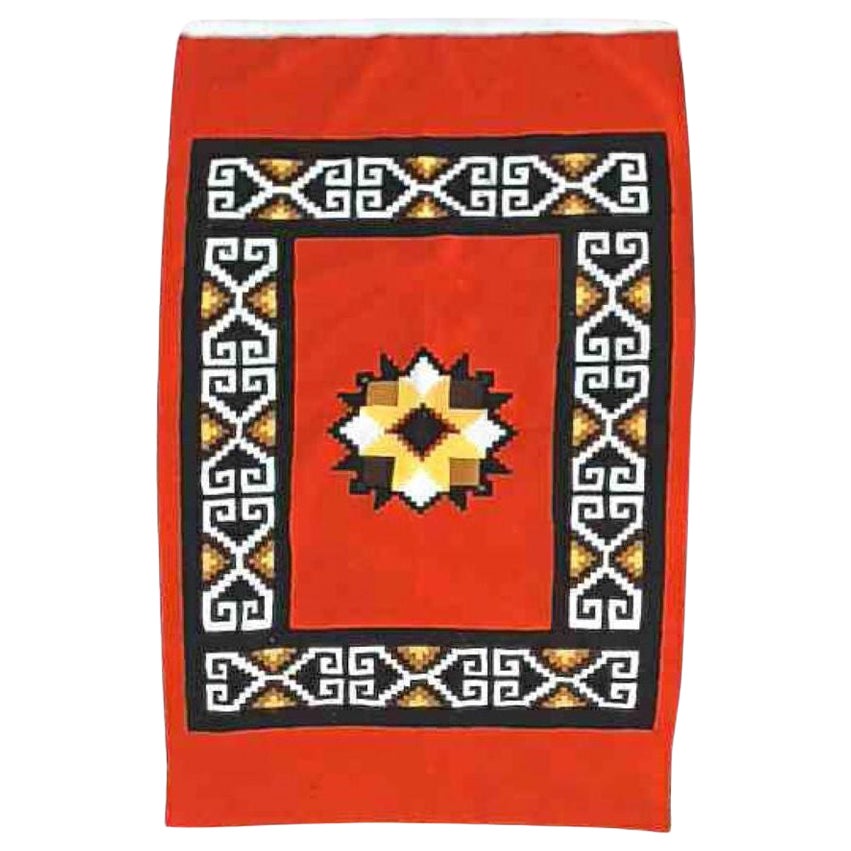 Ancienne couverture amérindienne du Sud-Ouest tissée à la main C1930 en vente