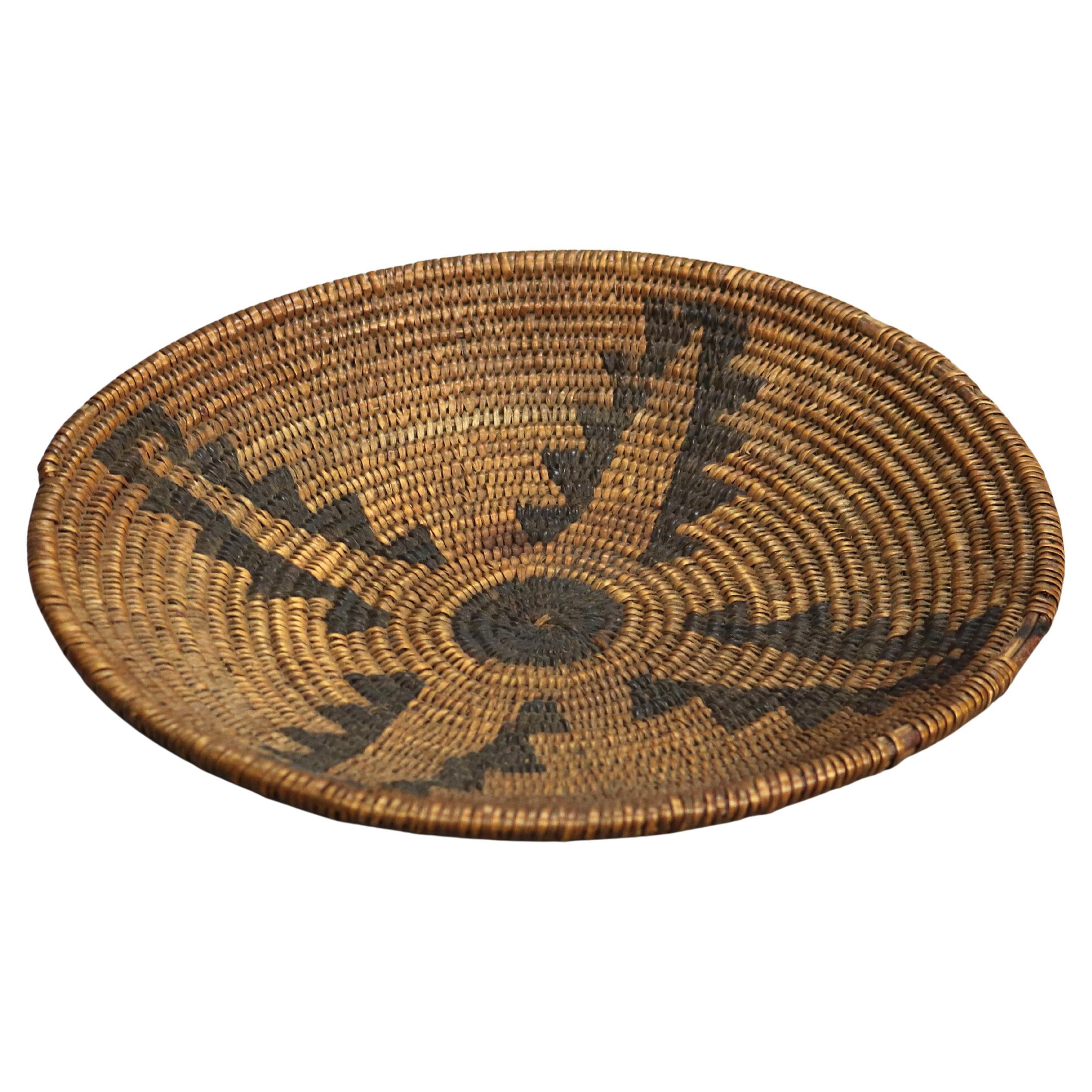 Native American Reed Antique Southwest Native American Indian Navajo Woven Reed Sorting ...