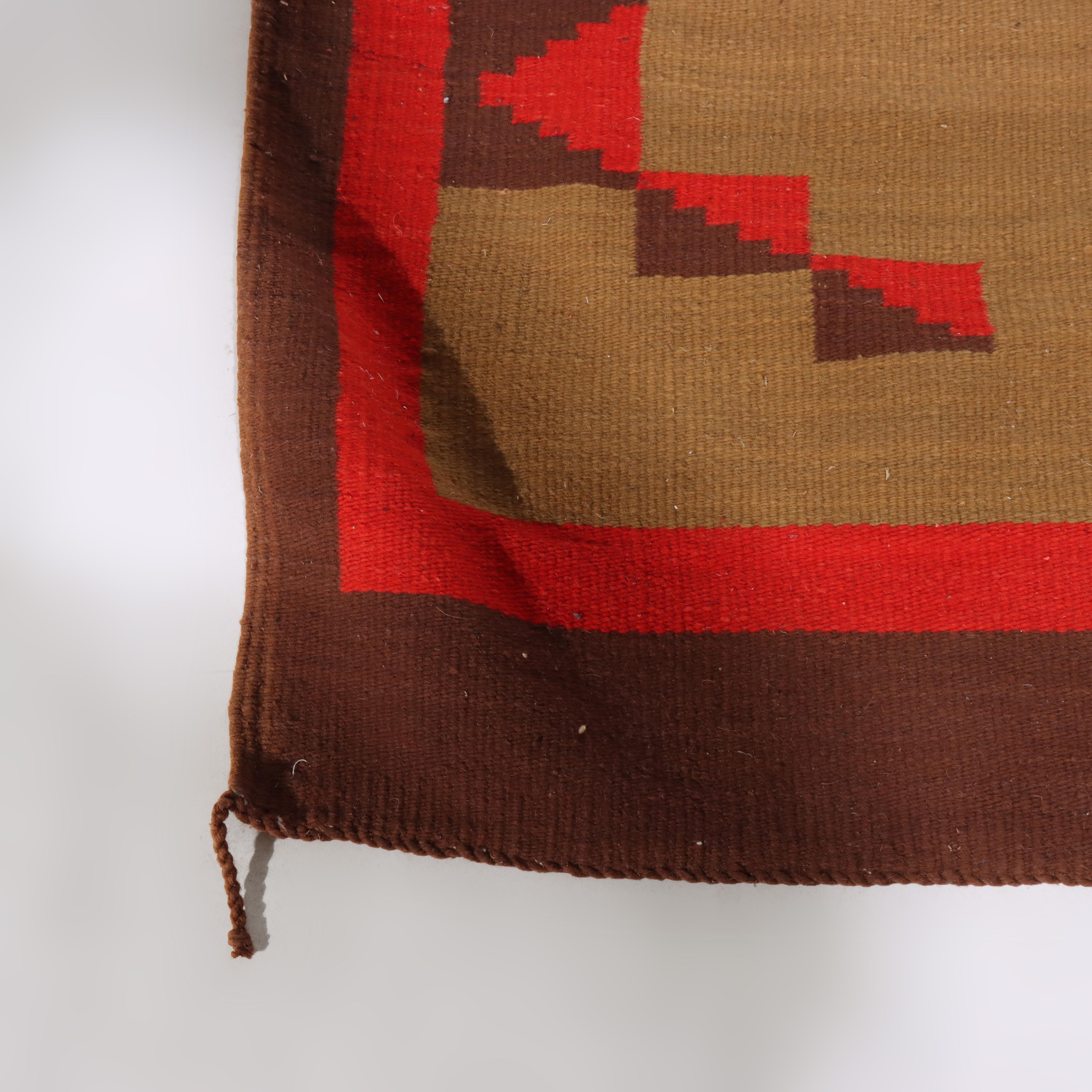 Nordamericano Antico tappeto Navajo del Sud-Ovest C1930 in vendita