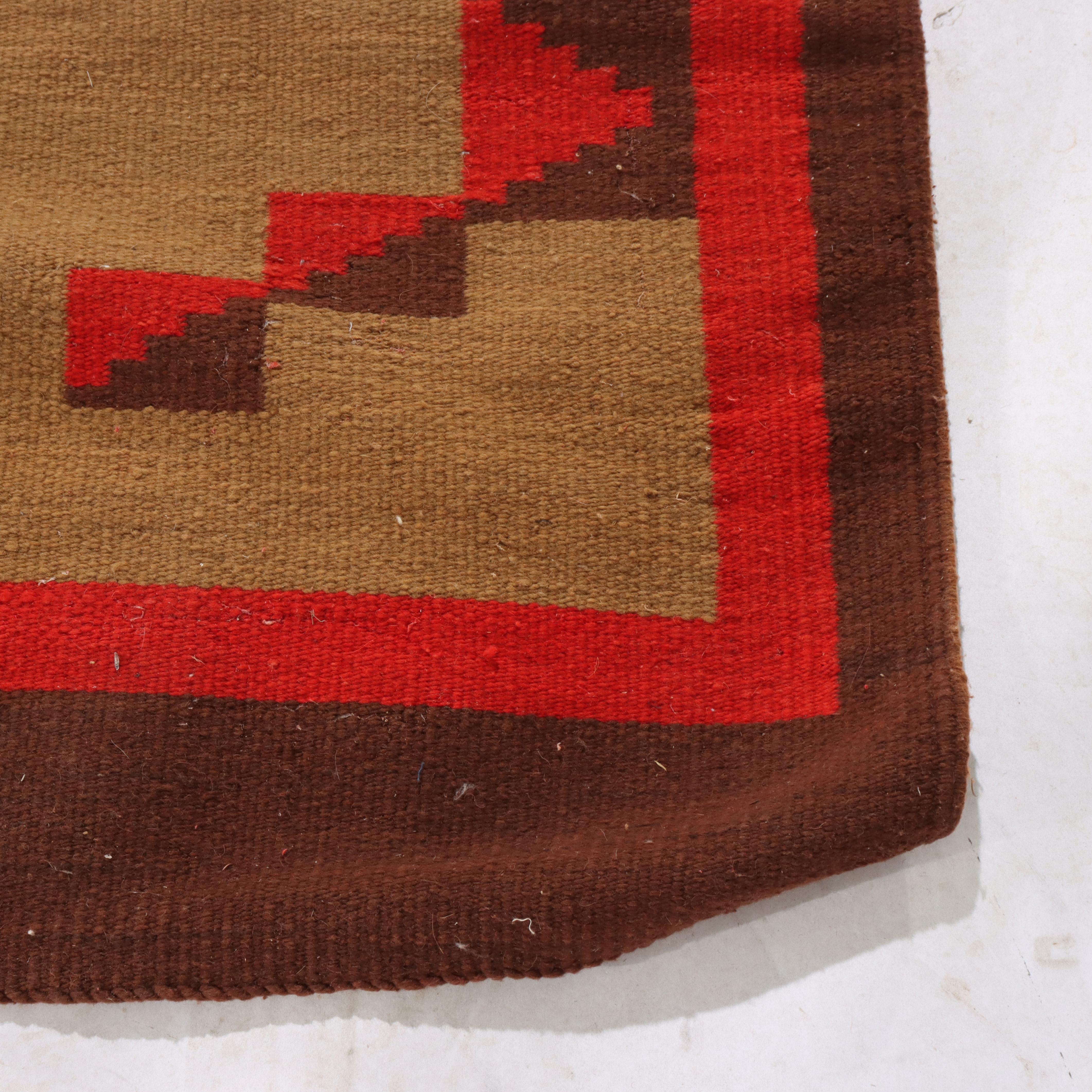 Lana Antico tappeto Navajo del Sud-Ovest C1930 in vendita
