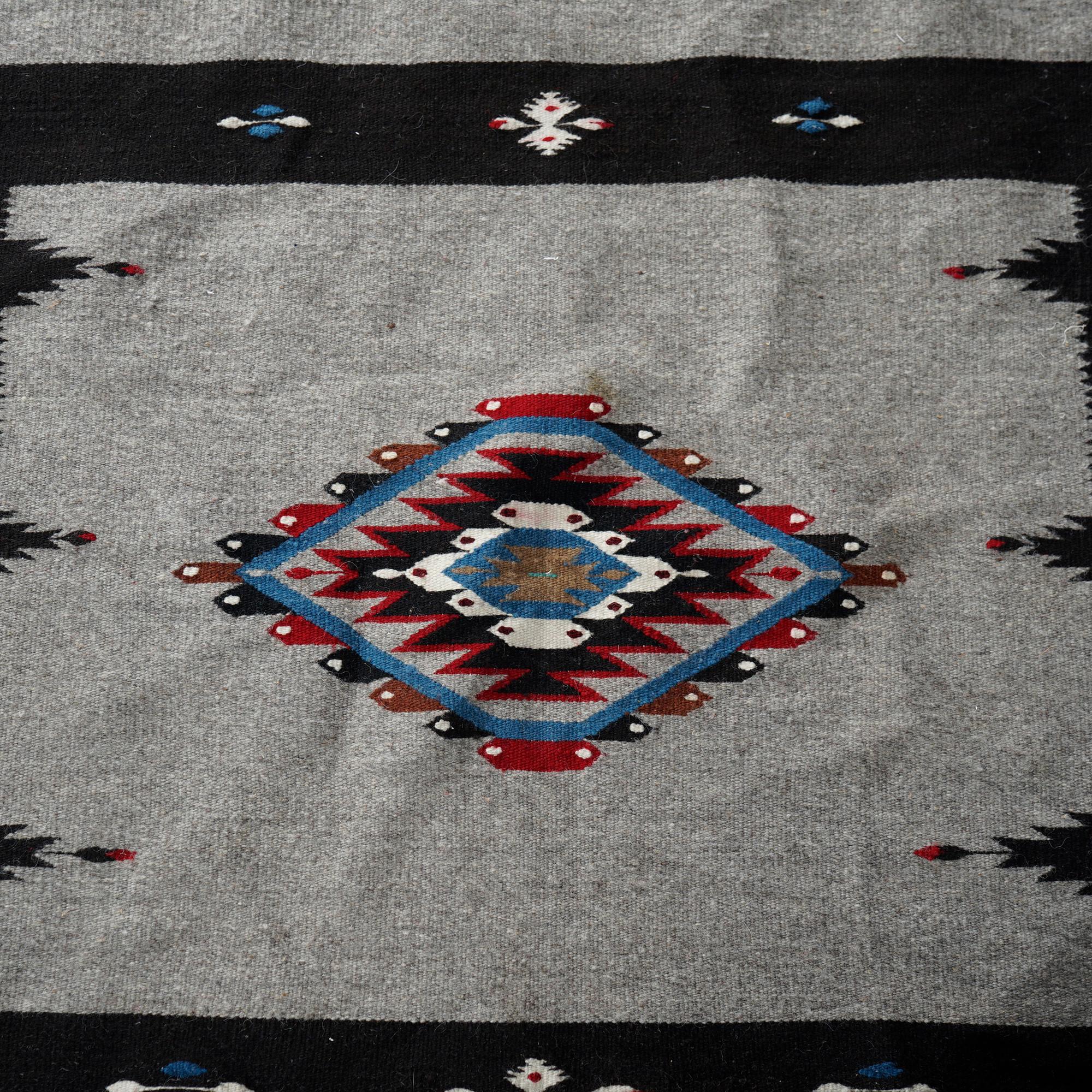 20th Century Antique Southwestern American Indian Navajo Style Rug, Circa 1930