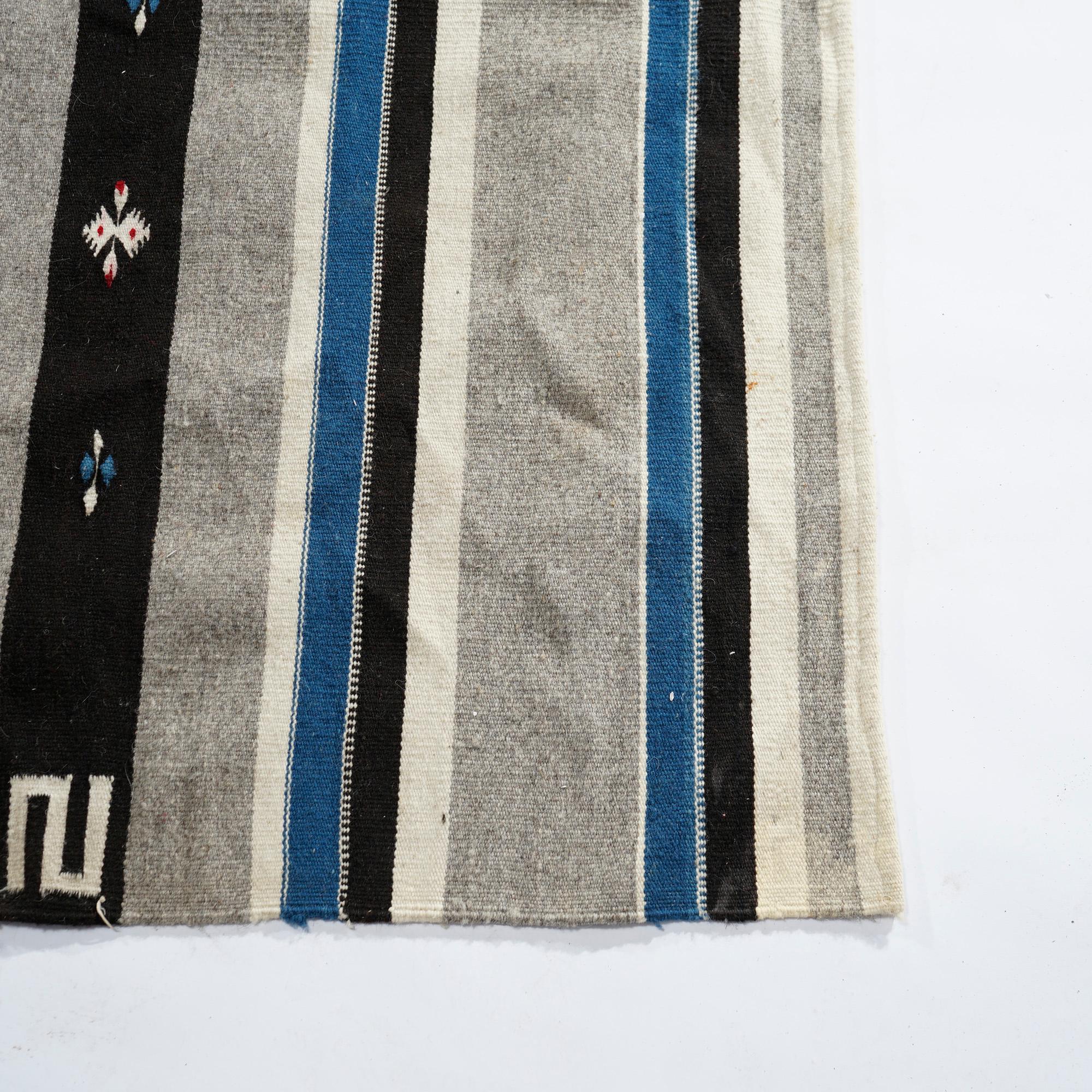 Antique Southwestern American Indian Navajo Style Rug, Circa 1930 1