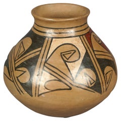 Antique Southwestern Navajo Pottery Vase, Circa 1930