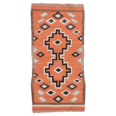 Antique Southwestern-Style Ganado-Inspired Kilim Rug