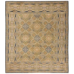 Antique Spanish Alcaraz Rug. Size: 6 ft 9 in x 7 ft 10 in (2.06 m x 2.39 m)