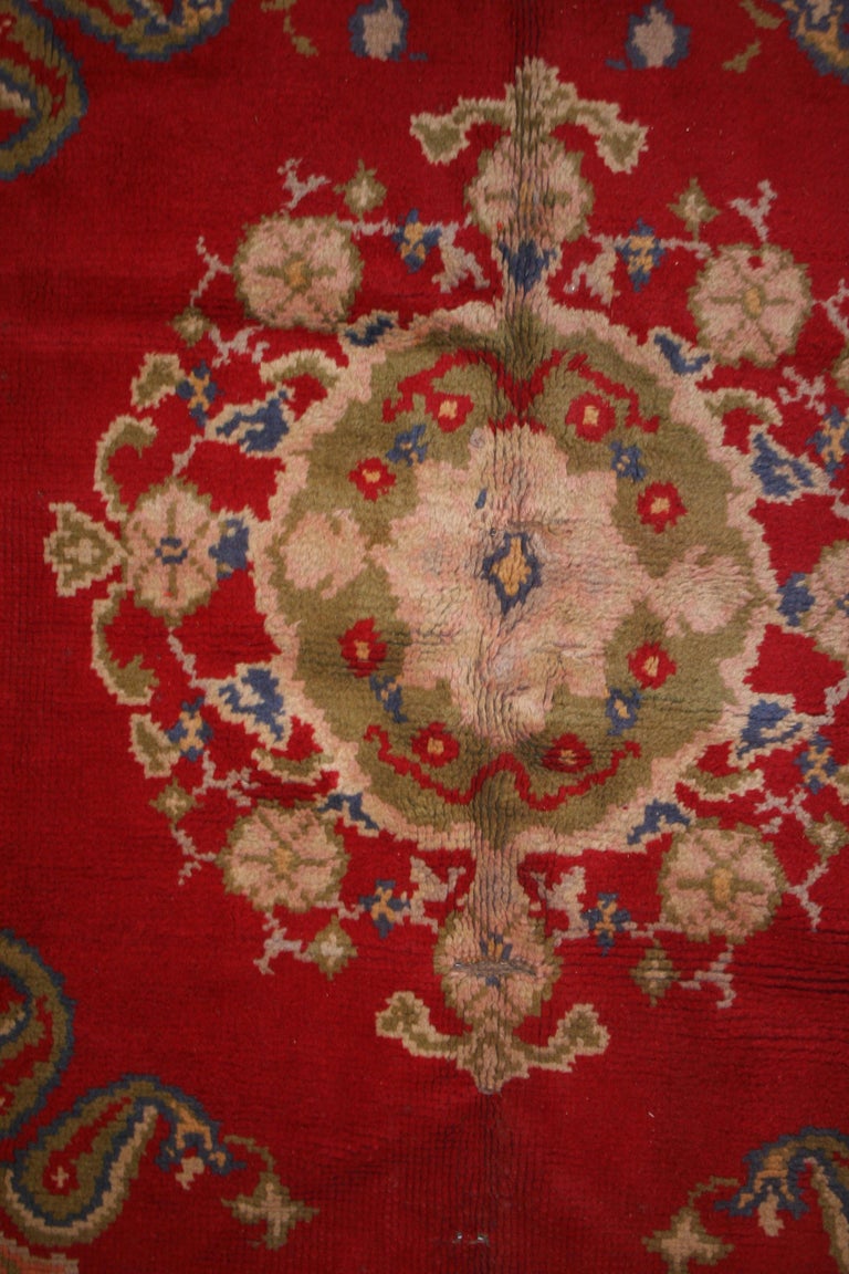 Antique Spanish Art Nouveau Orientalist Square Rug For Sale at 1stDibs ...