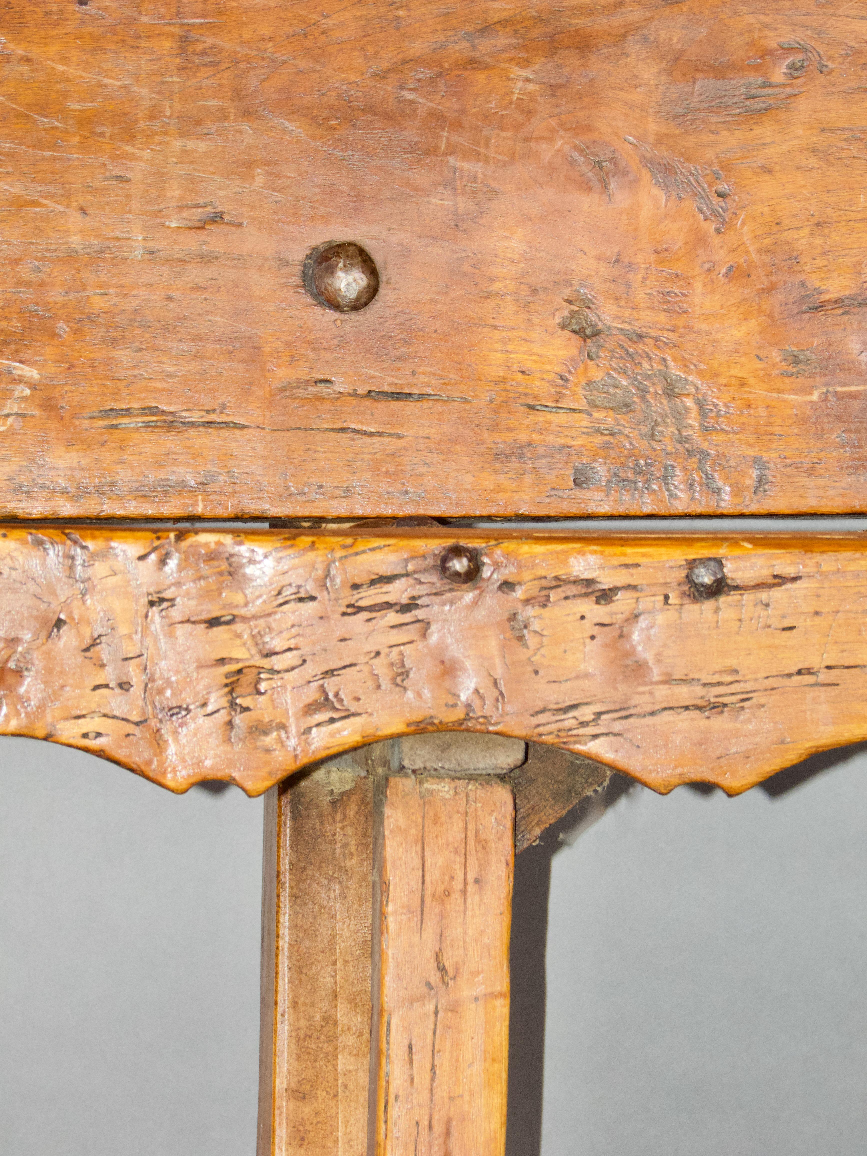 19th Century Antique Spanish bench For Sale