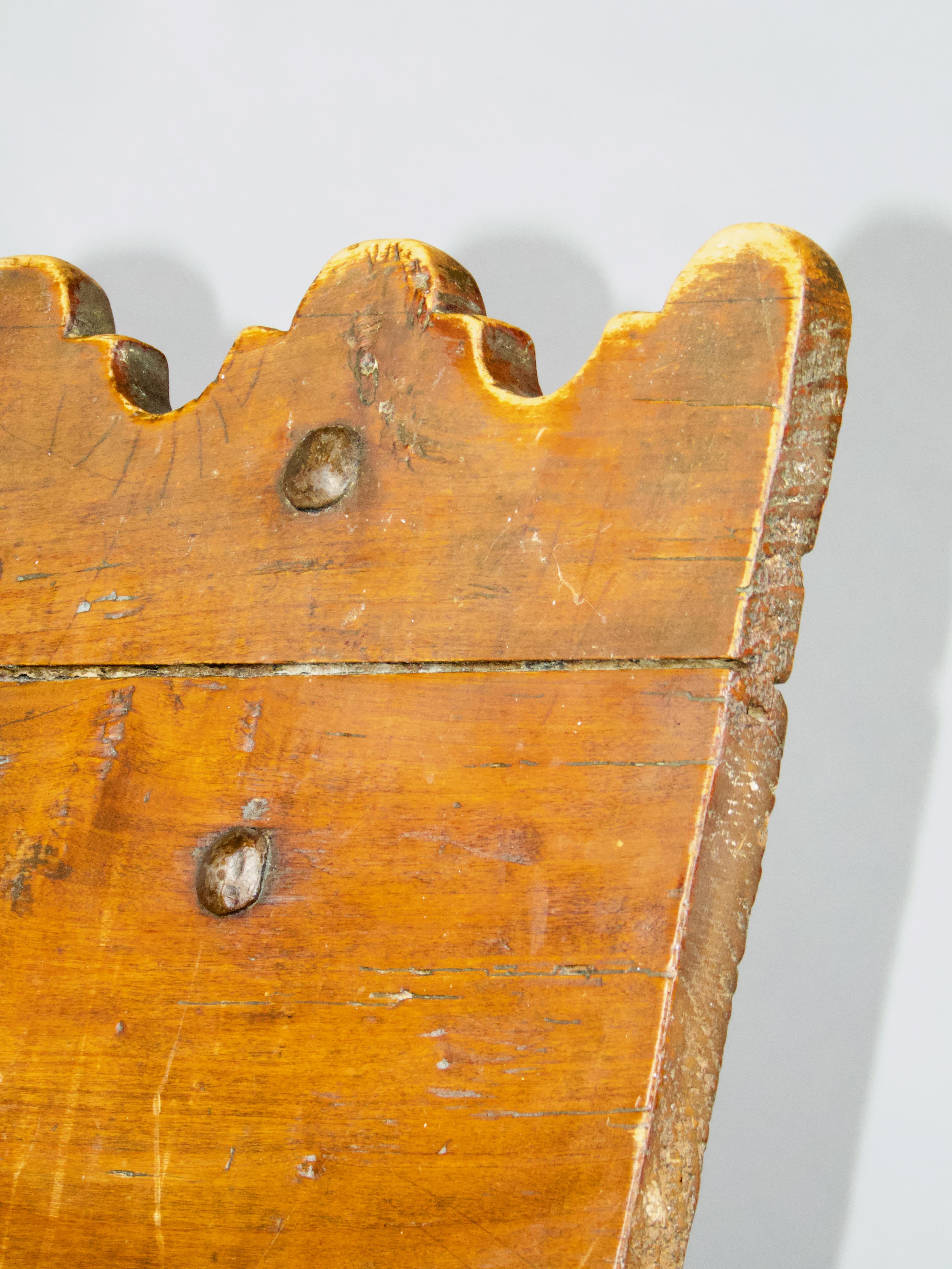 Antique Spanish bench For Sale 1
