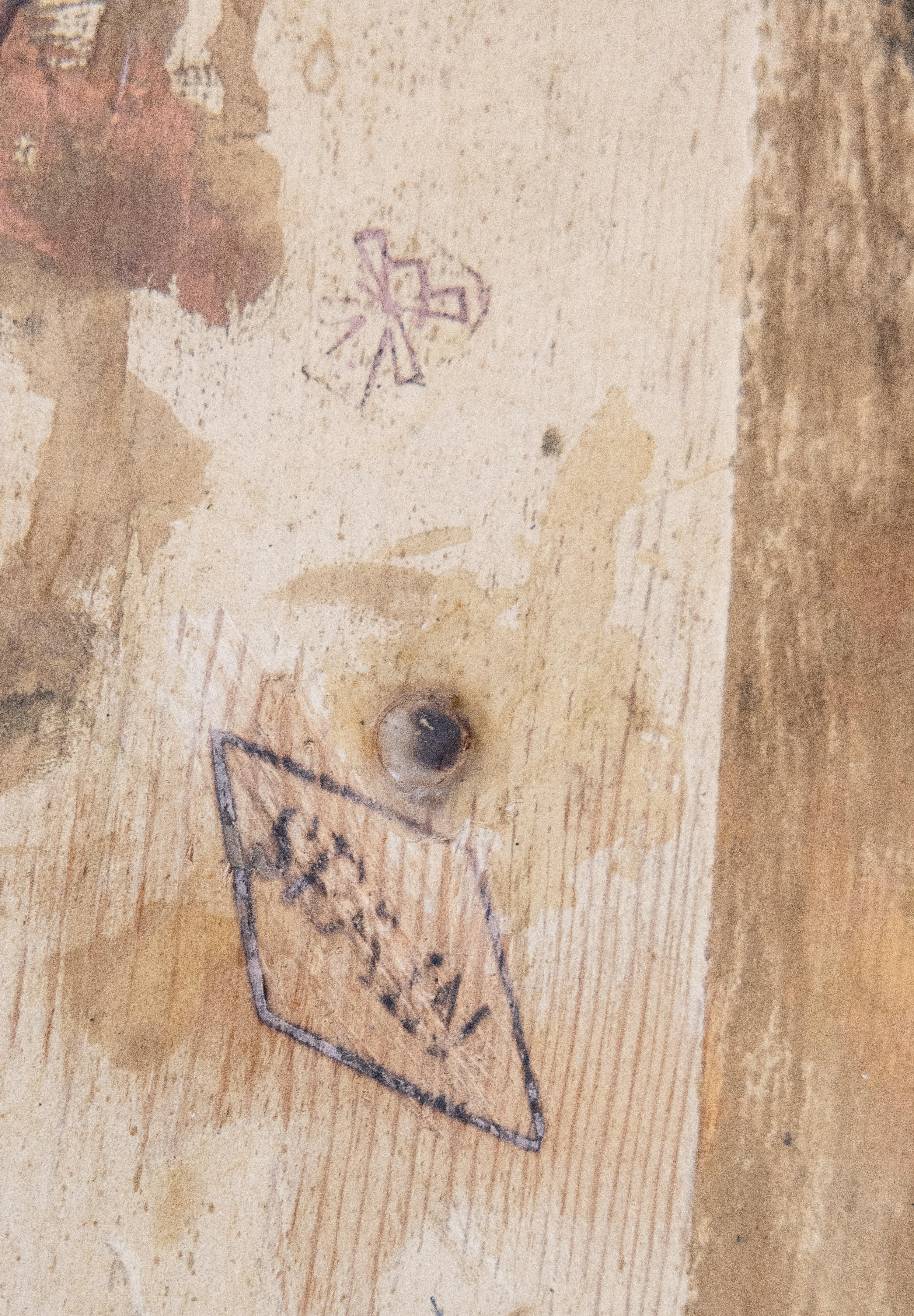 Antiguo Escudo Heráldico de Madera de Giltwood Tallado Español Placa de Pared 1