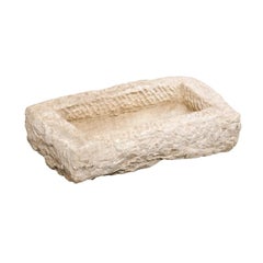 Antique Spanish Carved-Stone Basin