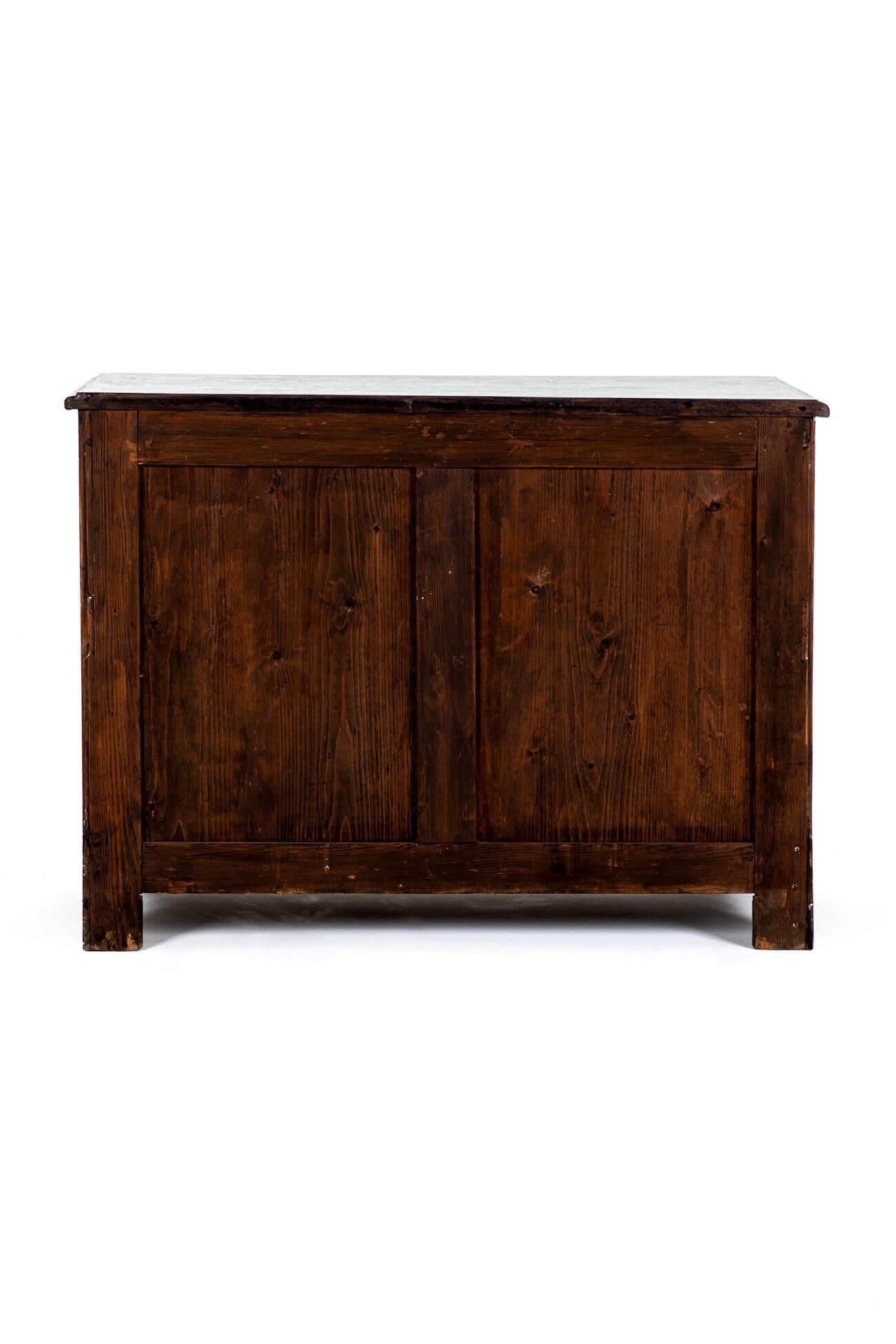 Antique Spanish Chest of Drawers in Blue For Sale 6