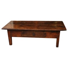 Antique Spanish Chestnut Coffee Table