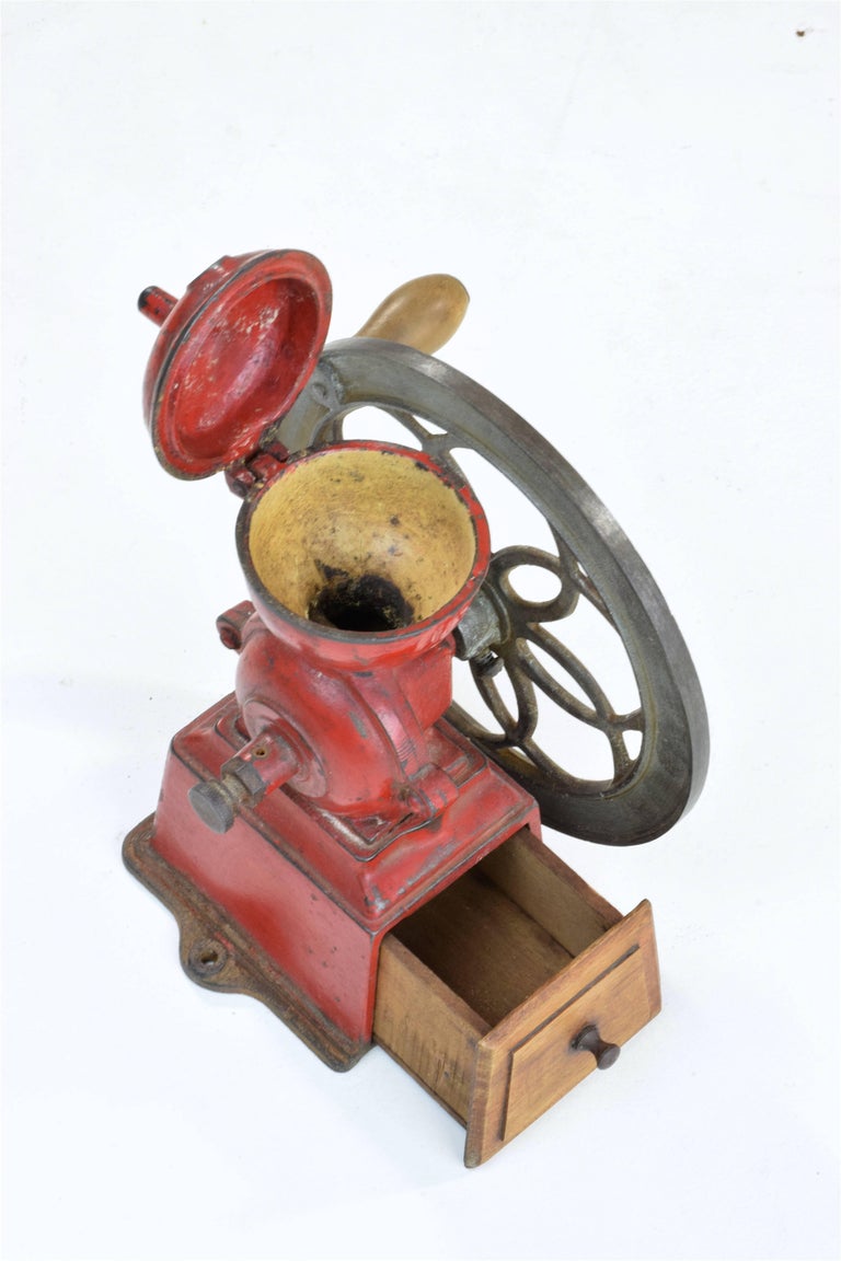 Antique Spanish Coffee Grinder For Sale at 1stdibs
