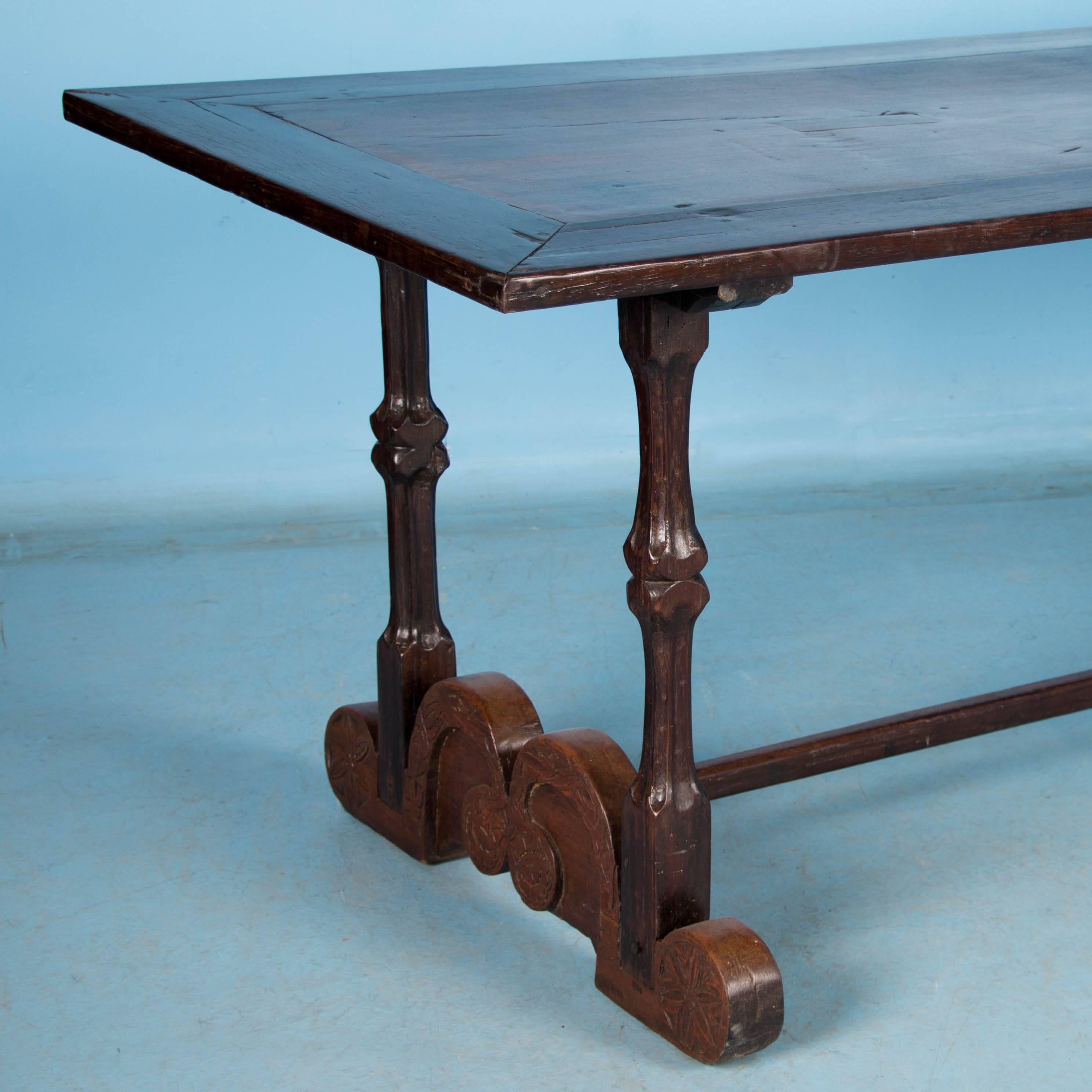 19th Century Antique Spanish Colonial Dining Table from the Philippines