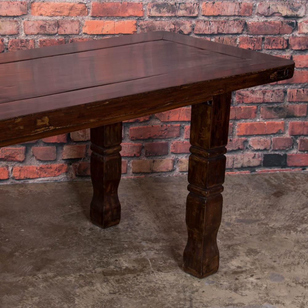 Antique Spanish Colonial Dining Table from the Philippines In Good Condition In Round Top, TX