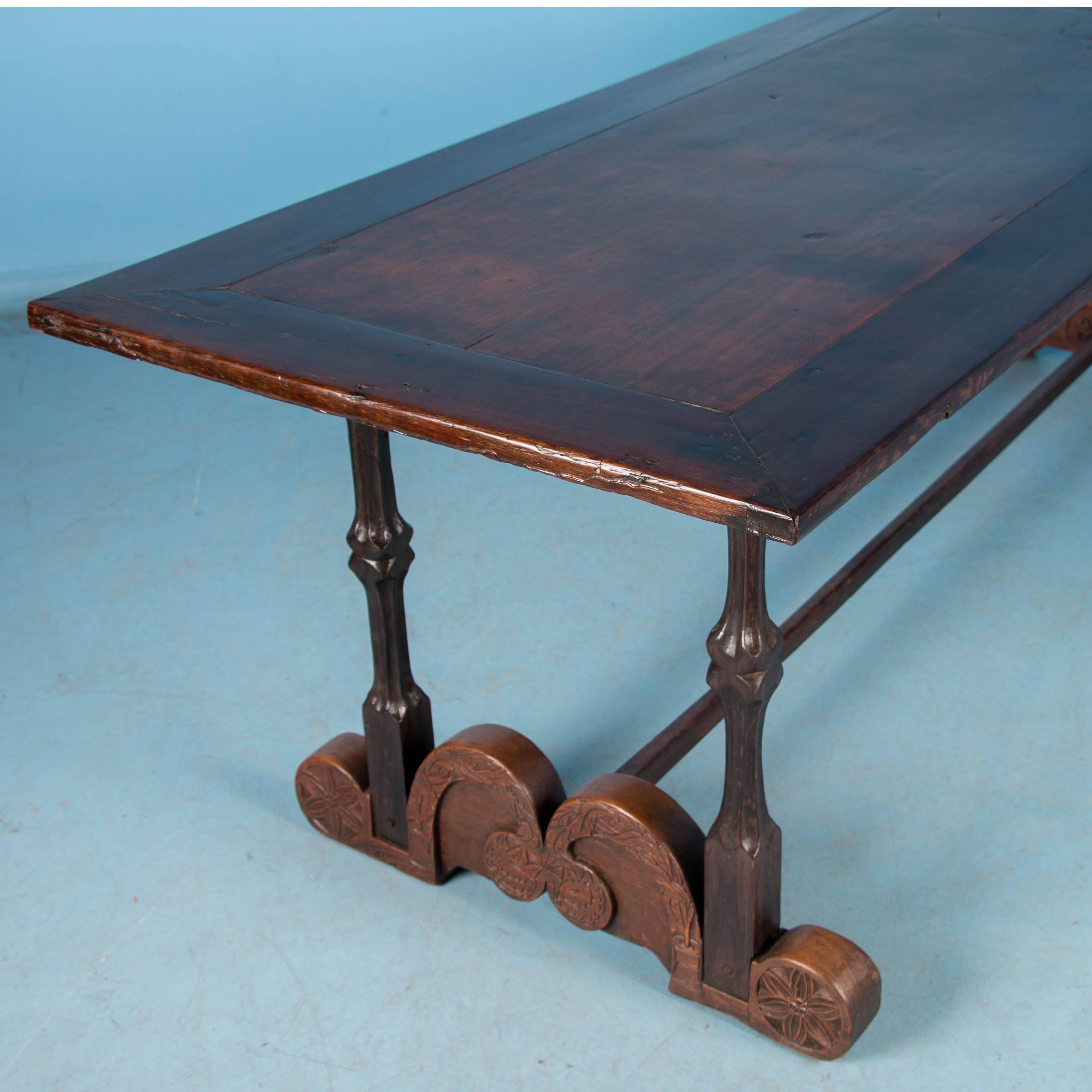 Antique Spanish Colonial Dining Table from the Philippines 3