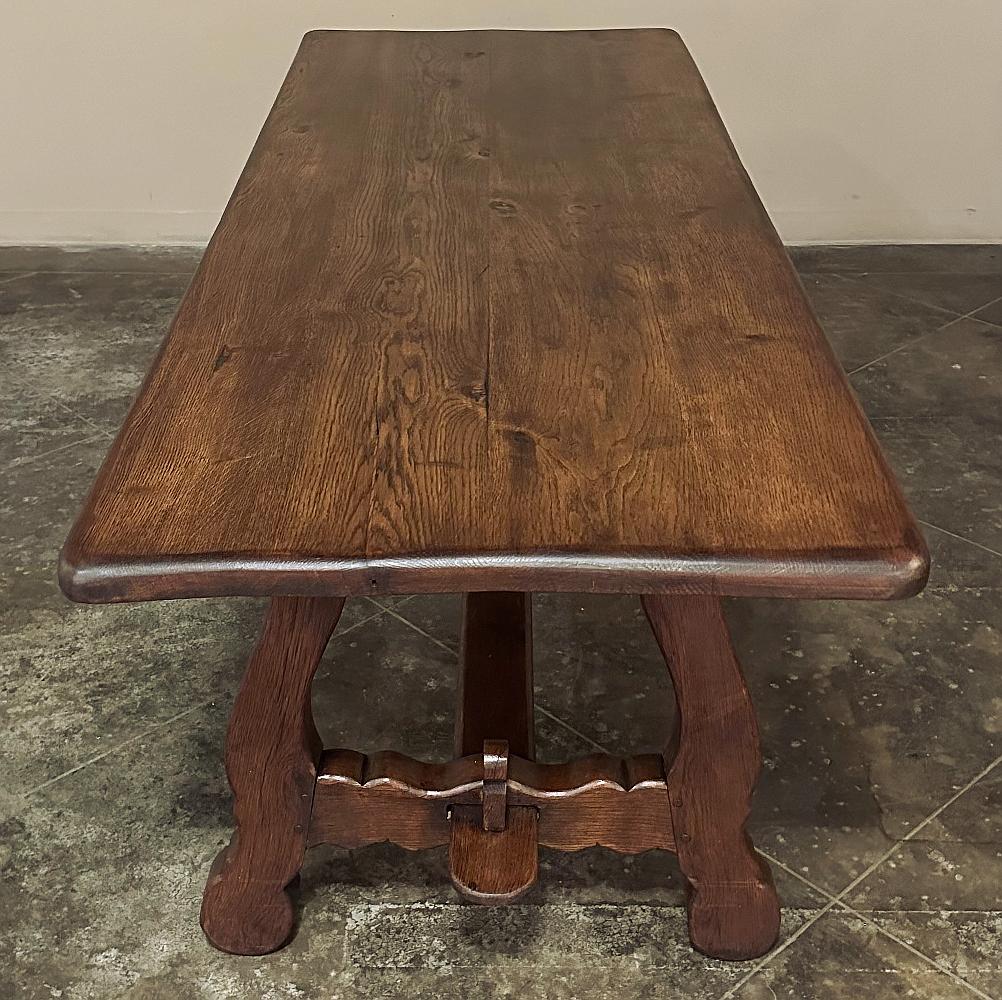 Antique Spanish Colonial Dining Table in Solid Oak 2