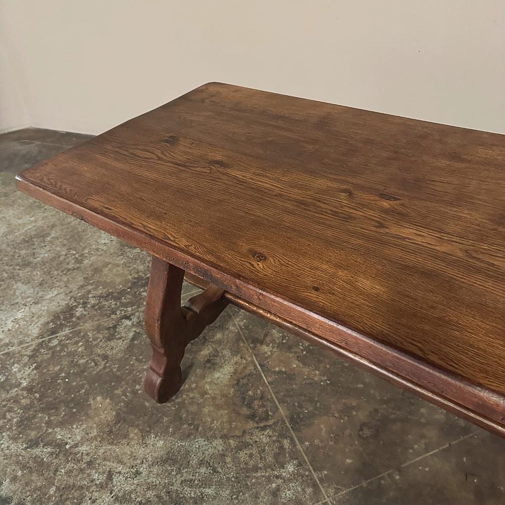 Antique Spanish Colonial Dining Table in Solid Oak 3