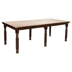 Antique Spanish Colonial Dining Table Made from Narra Hardwood