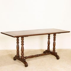 Antique Spanish Colonial Dining Table Writing Desk