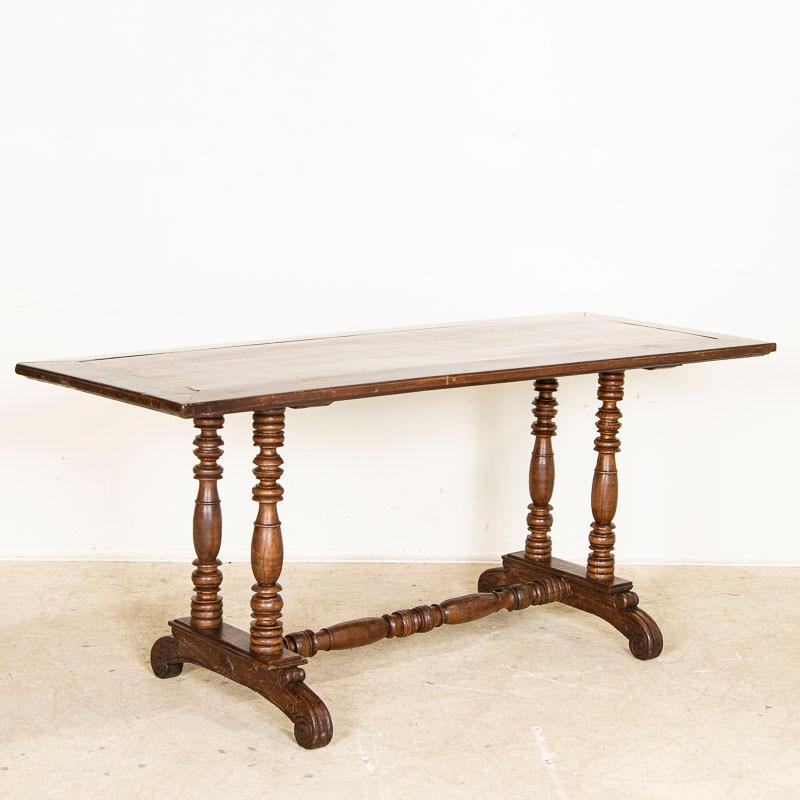 Philippine Antique Spanish Colonial Dining Table Writing Desk For Sale