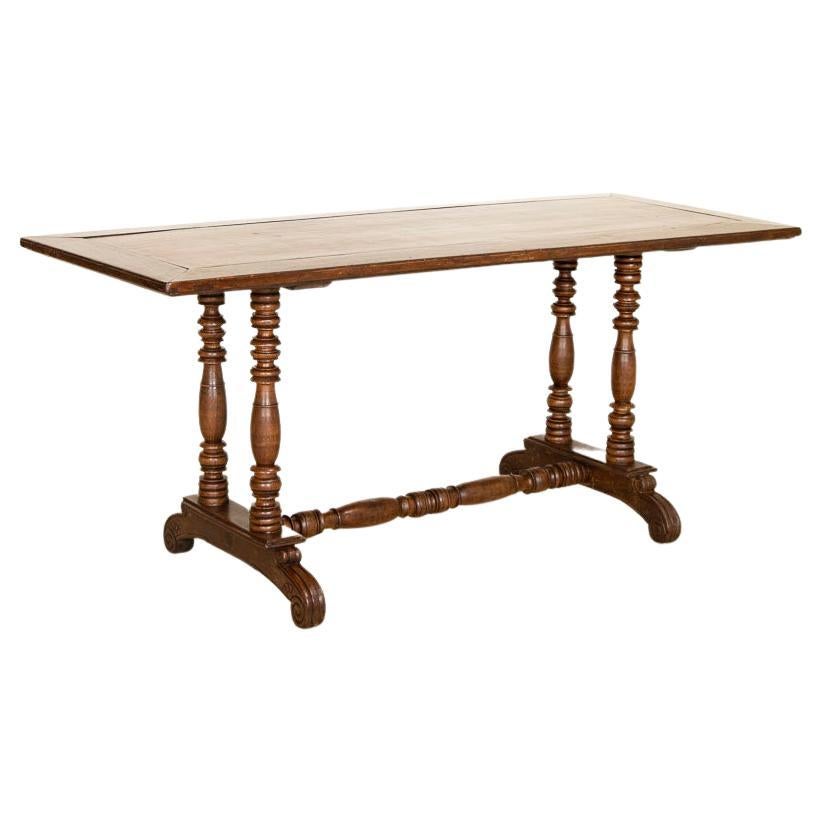 Antique Spanish Colonial Dining Table Writing Desk